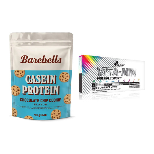 Basis-Set: Barebells Casein Protein + Olimp Vita-Min Multiple Sport – alle enthaltenen Artikel