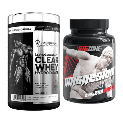 Basis-Set: Kevin Levrone Clear Whey + Big Zone Magnesium Bisglycinat – alle enthaltenen Artikel