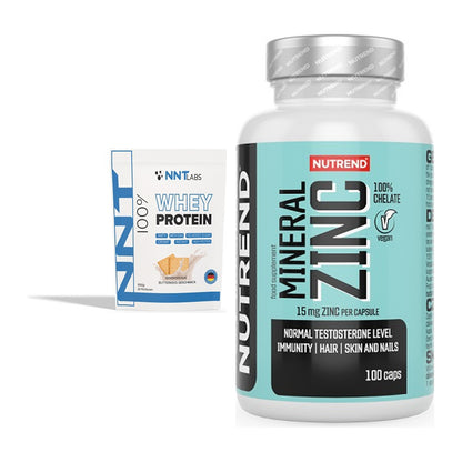 Basis-Set: NNT Whey + Nutrend Zinc Chelate 15mg – alle enthaltenen Artikel