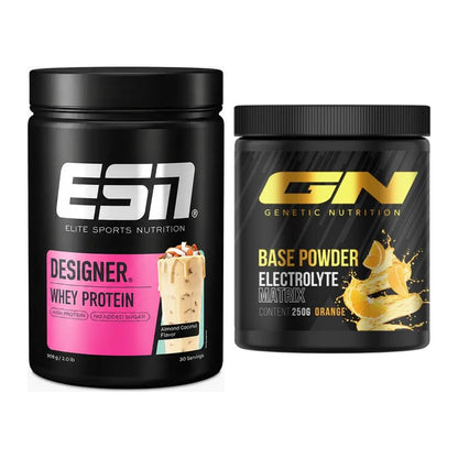 Basis-Set: ESN Designer Whey + GN Base Powder – alle enthaltenen Artikel