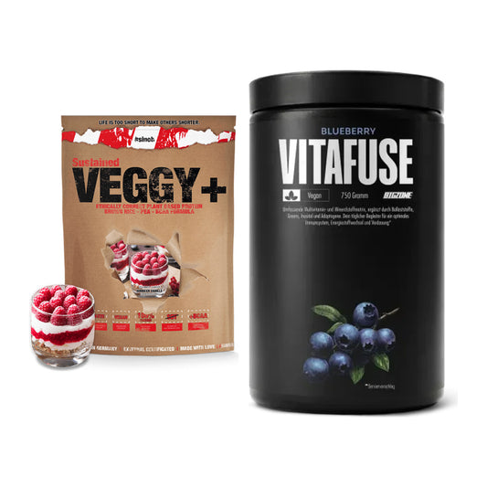 Basis-Set: Sinob VEGGY + VEGAN PROTEIN + Big Zone Vitafuse – alle enthaltenen Artikel