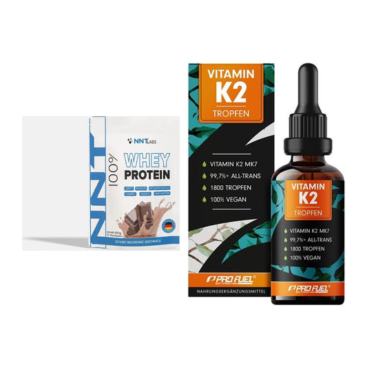 Basis-Set: NNT Whey + ProFuel Vitamin K2 (1800 Tropfen) – alle enthaltenen Artikel