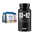 Basis-Set: Applied Nutrition 100% Casein + Big Zone Vitamin D3 + K2 – alle enthaltenen Artikel
