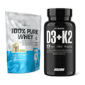 Basis-Set: BioTech 100% Pure Whey + Big Zone Vitamin D3 + K2 – alle enthaltenen Artikel