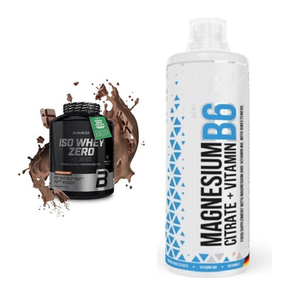 Basis-Set: BioTech Iso Whey Zero Black + MST Magnesium B6 – alle enthaltenen Artikel