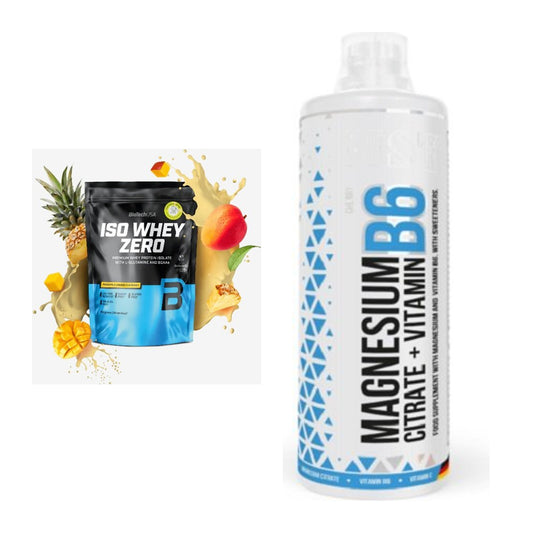 Basis-Set: BioTech Iso Whey Zero + MST Magnesium B6 – alle enthaltenen Artikel