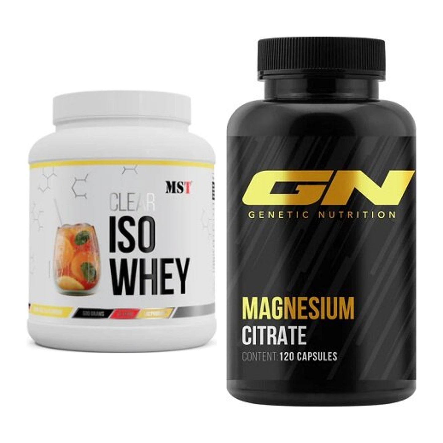 Basis-Set: MST Iso Clear + GN Magnesium Citrate – alle enthaltenen Artikel