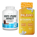Basis-Set: BioTech 100% Pure Whey + INLEAD Vitamin C – alle enthaltenen Artikel