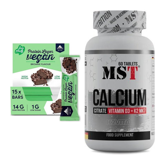 Basis-Set: Multipower Vegan Protein + MST Calcium Citrate D3 – alle enthaltenen Artikel