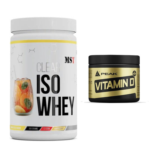 Basis-Set: MST Iso Clear + Peak Vitamin D 180 Tabl. – alle enthaltenen Artikel