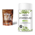 Basis-Set: Wispy Whey 100% + Sinob Vitamin D3 + K2 – alle enthaltenen Artikel