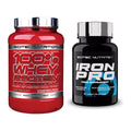 Basis-Set: Scitec 100% Whey Professional + Scitec Iron Pro – alle enthaltenen Artikel