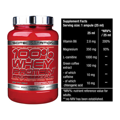Basis-Set: Scitec 100% Whey Professional + BioTech Magna Shot – alle enthaltenen Artikel