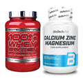 Basis-Set: Scitec 100% Whey + BioTech Calcium Zinc – alle enthaltenen Artikel