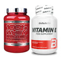 Basis-Set: Scitec 100% Whey + BioTech Vitamin E 100 – alle enthaltenen Artikel
