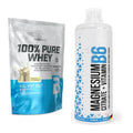 Basis-Set: BioTech 100% Pure Whey + MST Magnesium B6 – alle enthaltenen Artikel