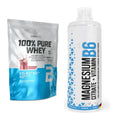 Basis-Set: BioTech 100% Pure Whey + MST Magnesium B6 – alle enthaltenen Artikel