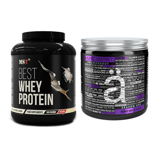 Basis-Set: MST Best Whey Protein + Nanosupps Hype Beast – alle enthaltenen Artikel
