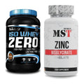 Basis-Set: BioTech Iso Whey Zero + MST Zinc Chelate Bisglycinate – alle enthaltenen Artikel