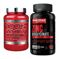 Basis-Set: Scitec 100% Whey + Body Attack Zink – alle enthaltenen Artikel