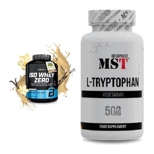 Basis-Set: BioTech Iso Whey Zero + MST Tryptophan 500mg – alle enthaltenen Artikel