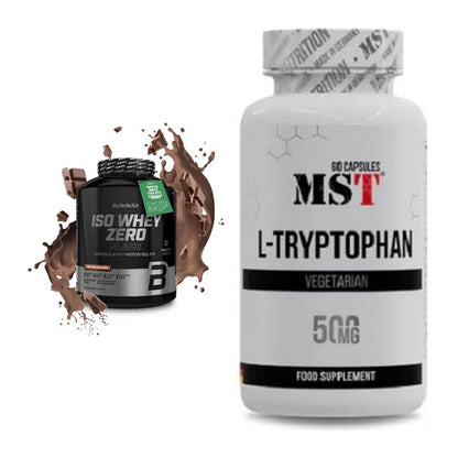 Basis-Set: BioTech Iso Whey Zero Black + MST Tryptophan 500mg – alle enthaltenen Artikel