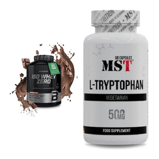 Basis-Set: BioTech Iso Whey Zero Black + MST Tryptophan 500mg – alle enthaltenen Artikel