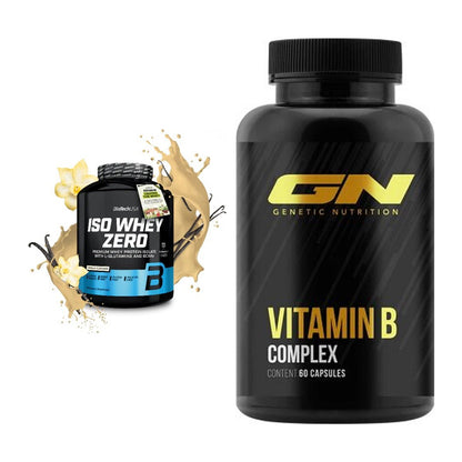Basis-Set: BioTech Iso Whey Zero + GN Vitamin B-Complex – alle enthaltenen Artikel