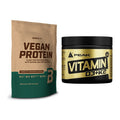 Basis-Set: BioTech Vegan Protein + Peak Vitamin D3+K2 120 Tabl. – alle enthaltenen Artikel