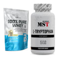 Basis-Set: BioTech 100% Pure Whey + MST Tryptophan 500mg – alle enthaltenen Artikel
