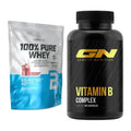 Basis-Set: BioTech 100% Pure Whey + GN Vitamin B-Complex – alle enthaltenen Artikel