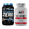 Basis-Set: BioTech Iso Whey Zero + MST Vitamin D3 + K2 + MK-7 – alle enthaltenen Artikel