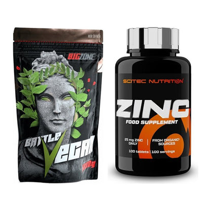 Basis-Set: Big Zone Battle Vegan + Scitec Zinc – alle enthaltenen Artikel