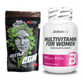 Basis-Set: Big Zone Battle Vegan + BioTech Multivitamin für Frau 60 – alle enthaltenen Artikel