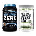 Basis-Set: BioTech Iso Whey Zero + Sinob All Day Every Day 30 Serv. – alle enthaltenen Artikel