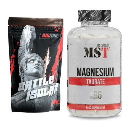 Basis-Set: Big Zone Battle Isolate + MST Magnesium Taurat – alle enthaltenen Artikel