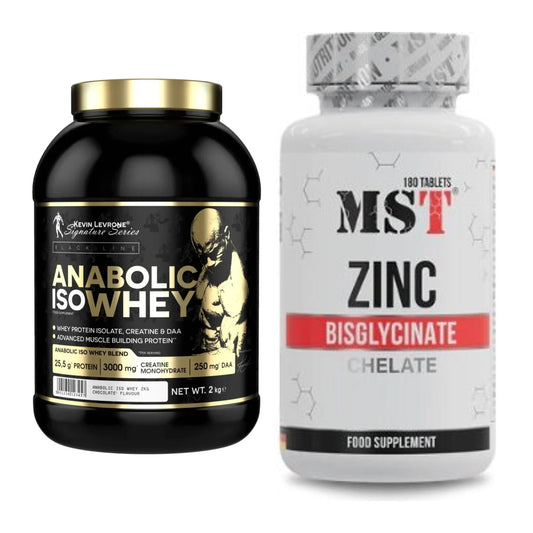 Basis-Set: Kevin Levrone Anabolic Iso + MST Zinc Chelate – alle enthaltenen Artikel