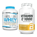 Basis-Set: BioTech 100% Pure Whey + BioTech Vitamin C 1000 250 Tabl. – alle enthaltenen Artikel