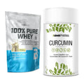 Basis-Set: BioTech 100% Pure Whey + Sinob Curcumin 95% – alle enthaltenen Artikel