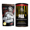 Basis-Set: Big Zone Battle Whey + Universal Animal Pak 44 Serv. – alle enthaltenen Artikel