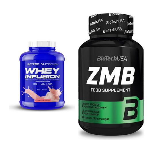 Basis-Set: Scitec Whey Infusion + BioTech ZMB – alle enthaltenen Artikel