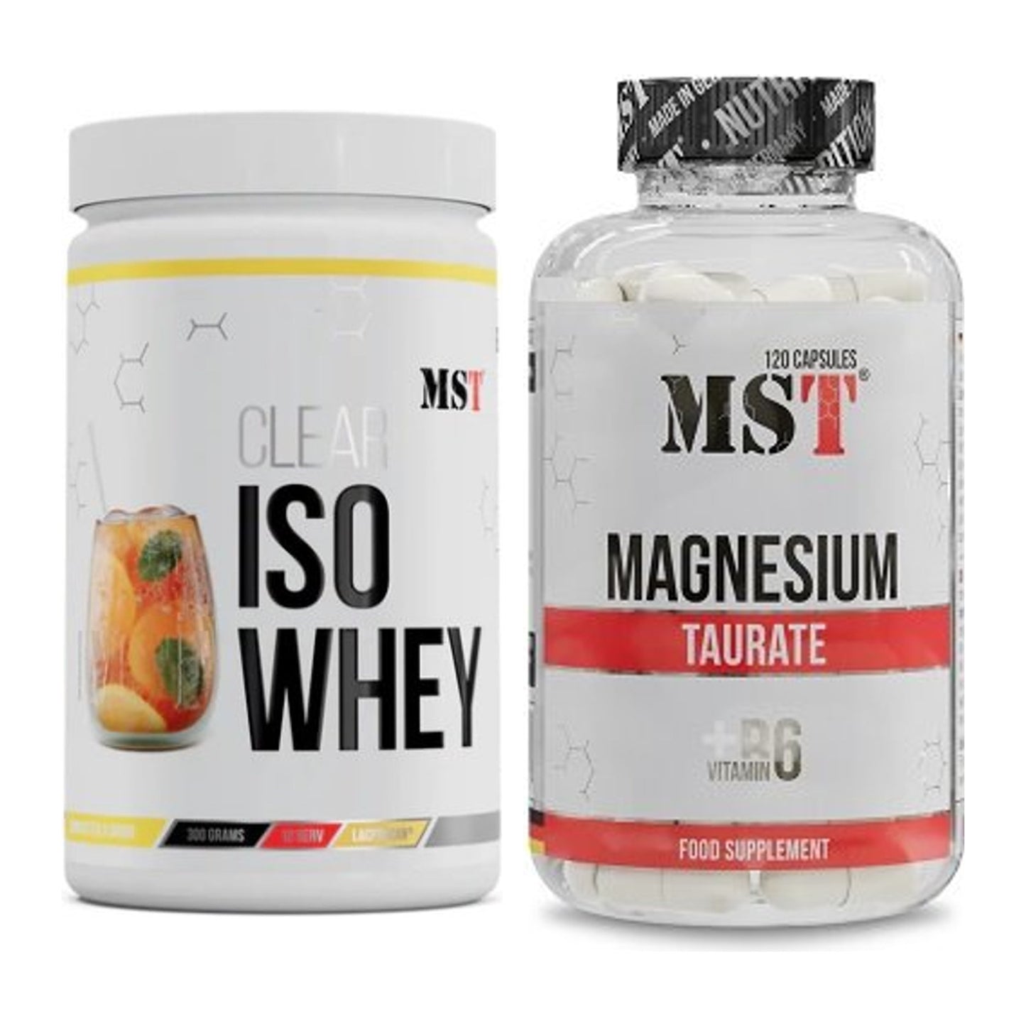 Basis-Set: MST Iso Clear + MST Magnesium Taurat – alle enthaltenen Artikel
