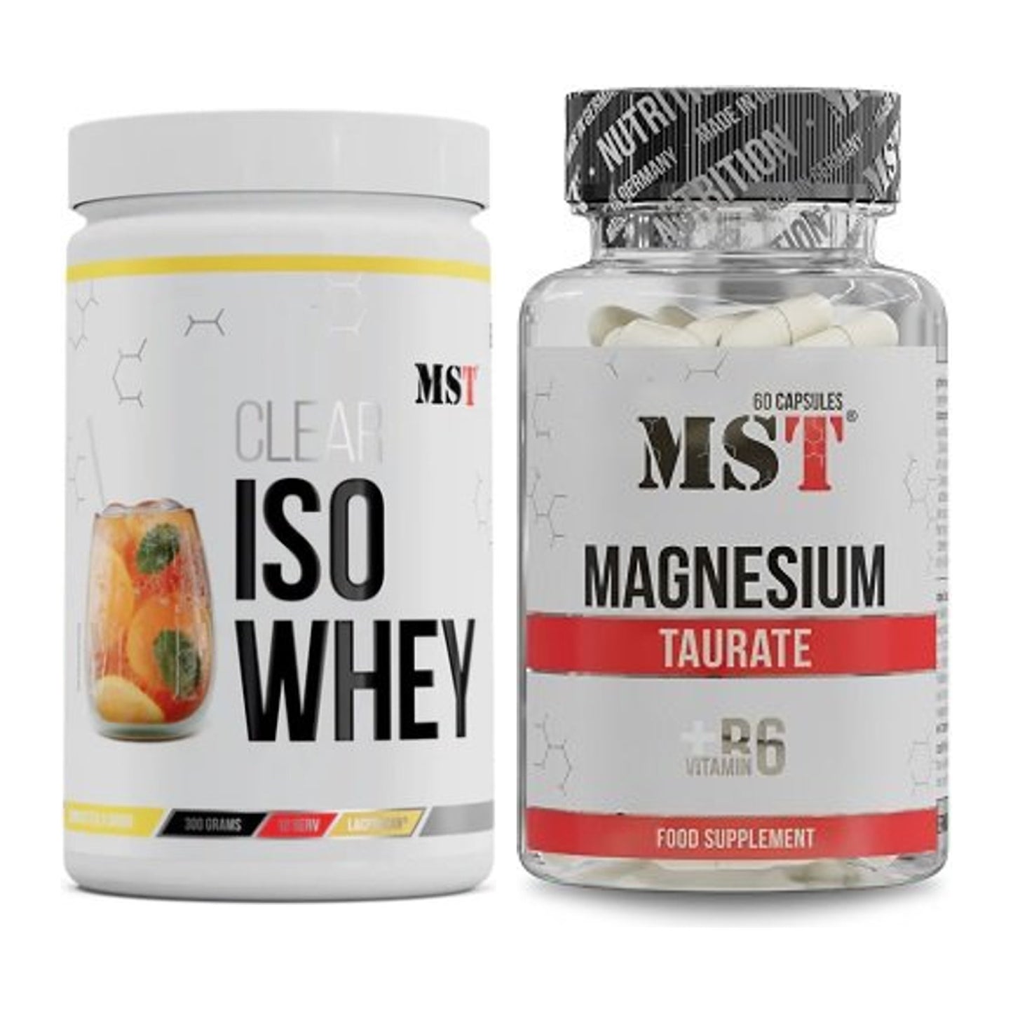 Basis-Set: MST Iso Clear + MST Magnesium Taurat – alle enthaltenen Artikel