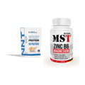 Basis-Set: NNT Whey + MST Zinc + Magnesium + B6 60 – alle enthaltenen Artikel