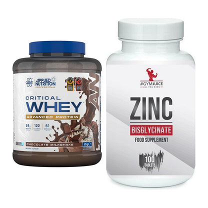 Basis-Set: Applied Nutrition Critical + #GYMJUICE ZINC Bisglycinate – alle enthaltenen Artikel