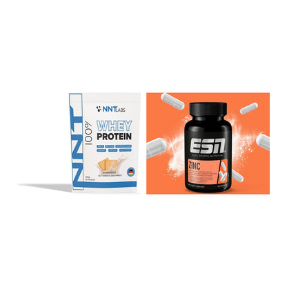 Basis-Set: NNT Whey + ESN Zinc – alle enthaltenen Artikel