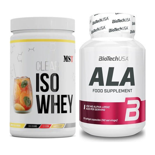 Basis-Set: MST Iso Clear + BioTech ALA alpha lipoic acid – alle enthaltenen Artikel