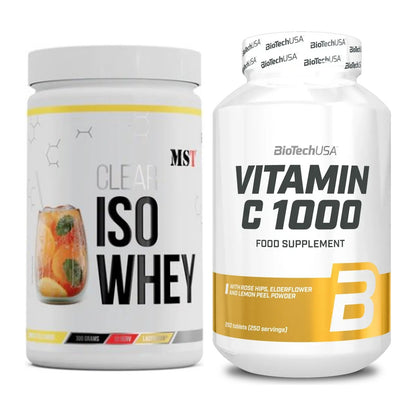 Basis-Set: MST Iso Clear + BioTech Vitamin C 1000 250 Tabl. – alle enthaltenen Artikel