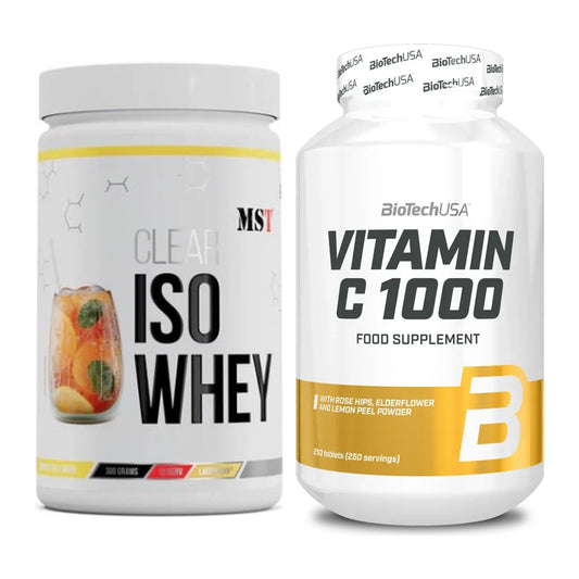 Basis-Set: MST Iso Clear + BioTech Vitamin C 1000 250 Tabl. – alle enthaltenen Artikel
