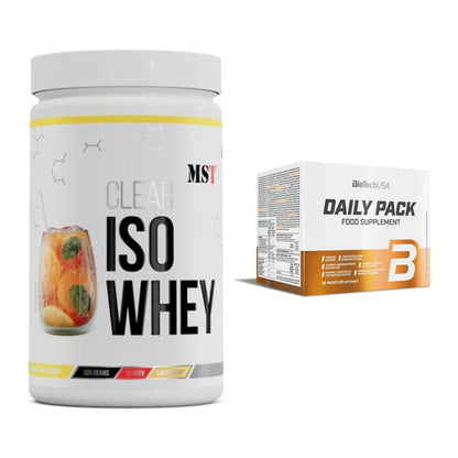 Basis-Set: MST Iso Clear + BioTech Daily Packs 30 Packs – alle enthaltenen Artikel